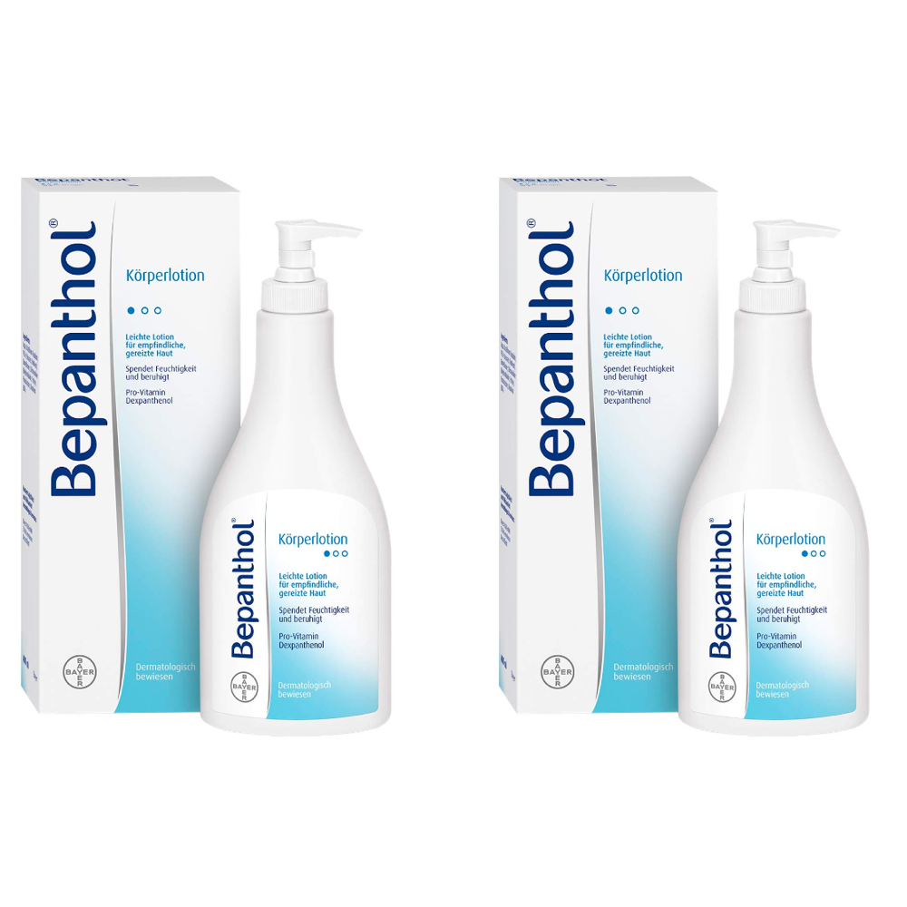 [해외]독일 비판톨 바디 로션 400ml x 2 데일리케어 겨울철 건조 가벼운 지인 선물 스무딩 승무원 추천 아이템