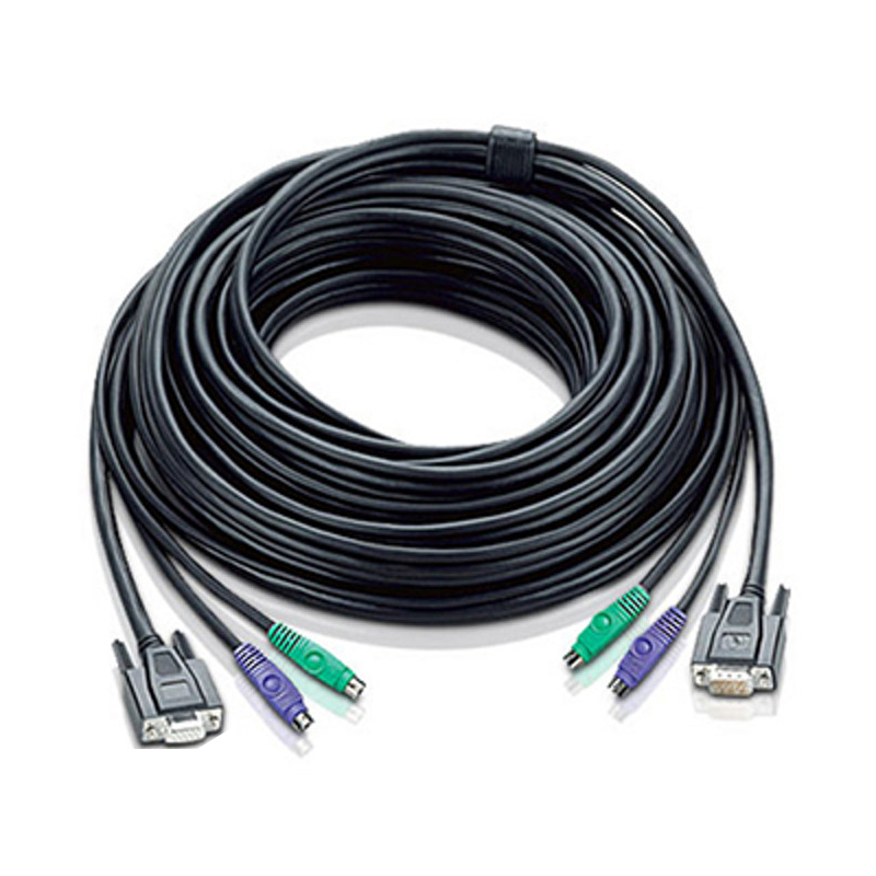 ATEN 2L-1010P/C PS/2 KVM 케이블 10M (CS82A CS84A 호환)