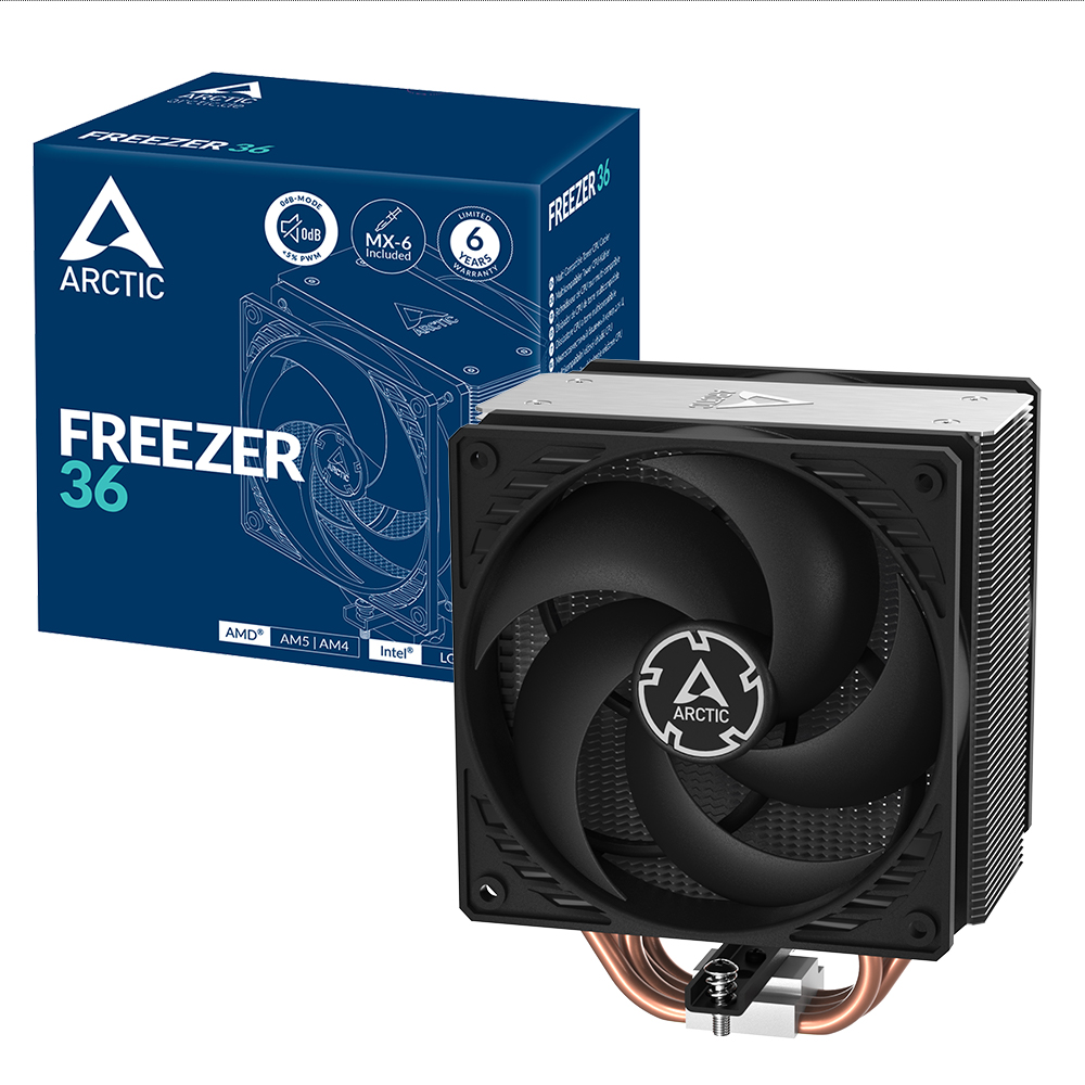 ARCTIC Freezer 36 CPU 쿨러 듀얼 공랭