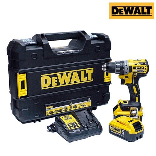 디월트 [해외]디월트 DCD791P2 충전 드릴 드라이버 18V 5.0Ah 배터리 2개 풀세트