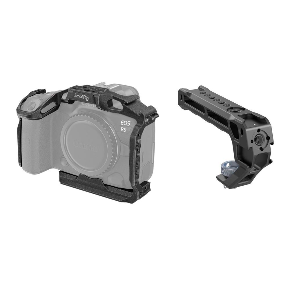 스몰리그 스몰리그 캐논 블랙맘바 EOS R5/R6 케이지 ARRI 로케이팅 탑핸들 키트 3233B+3765