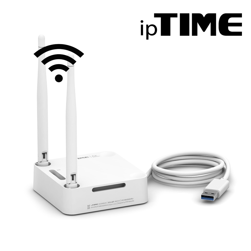 ㈜이에프엠네트웍스 데스크탑 무선랜카드 기가 인터넷 와이파이6 수신기 USB 동글 5G 1201Mbps AX1800UA