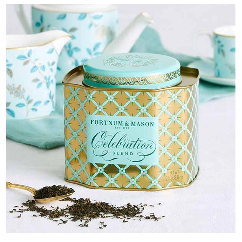 포트넘 앤 메이슨 [해외]포트넘 앤 메이슨 셀러브레이션 블렌드 잎차 캐디 250g Fortnum&mason Celebration Blend Tea Loose Leaf