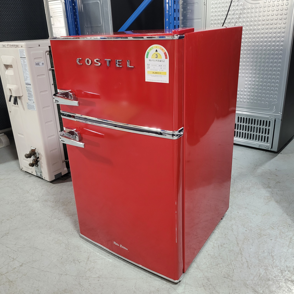코스텔 [중고]코스텔 CRS-86GARD 86리터 2019년 직냉식 중고빈티지냉장고 레트로 무료배송