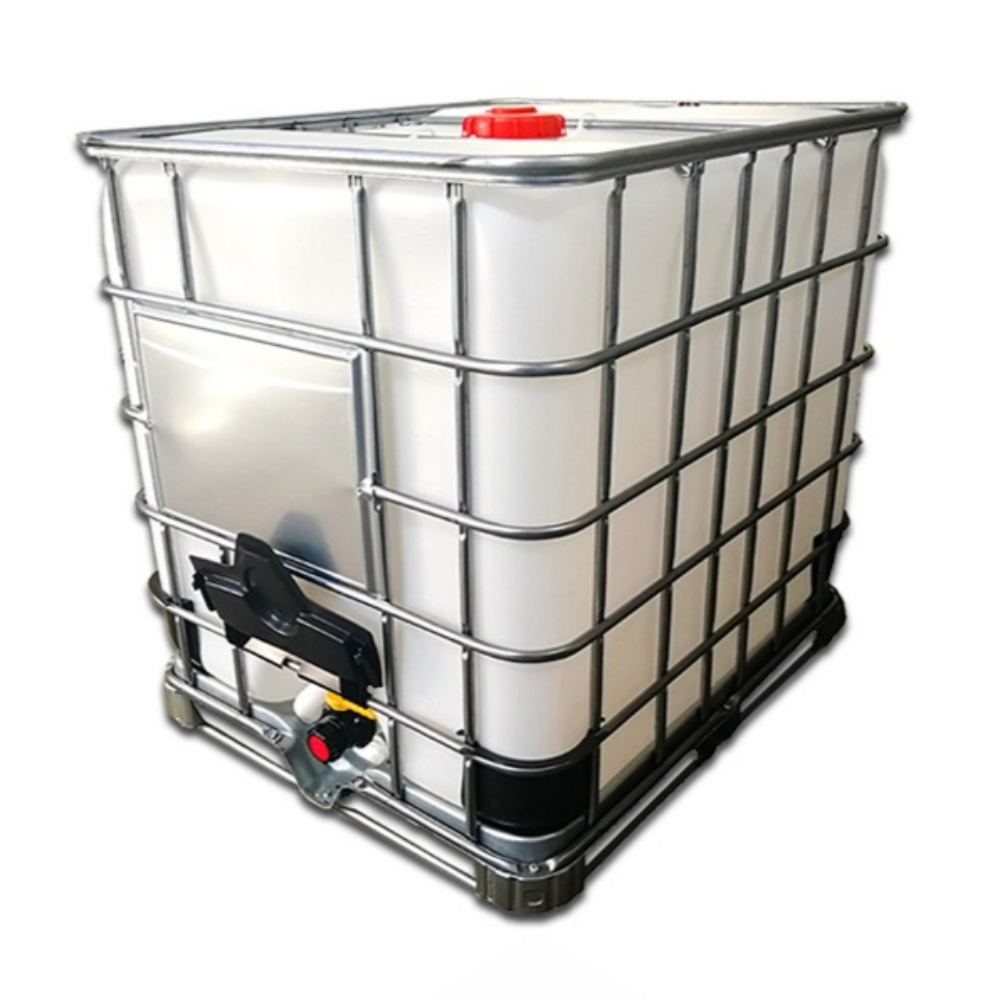 [해외]IBC 대용량 물통 화학약품 대용량물통 물탱크 폐기물 1000L