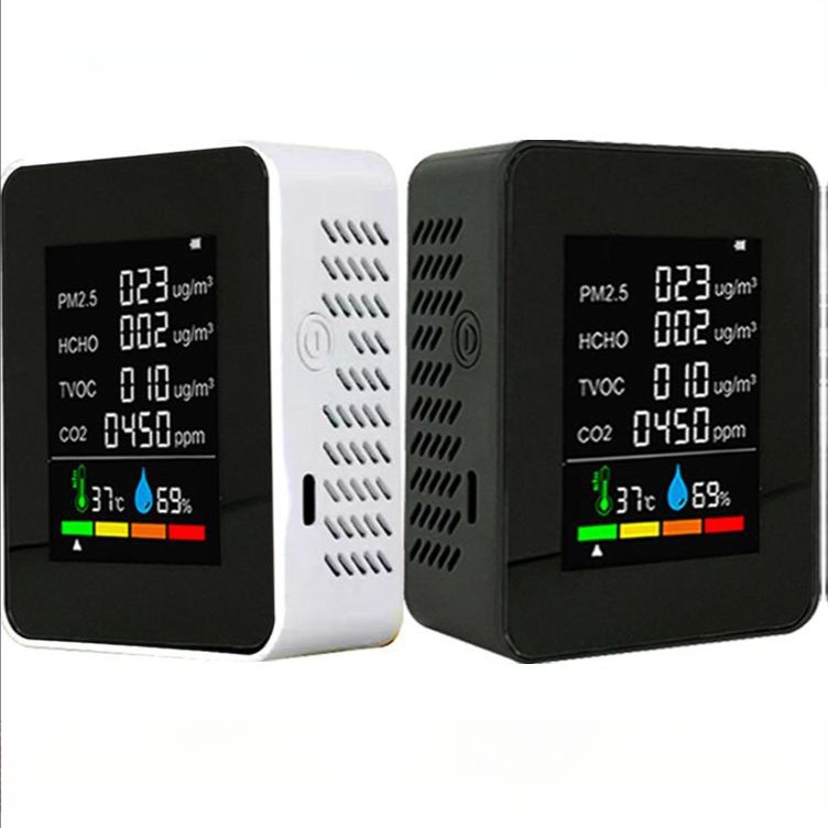 워킹오션 협력사 [해외]가정용 라돈 측정기 공기질 포름알데히드 감지기 방사능 측정 테스터 검출기 디지털 모니터