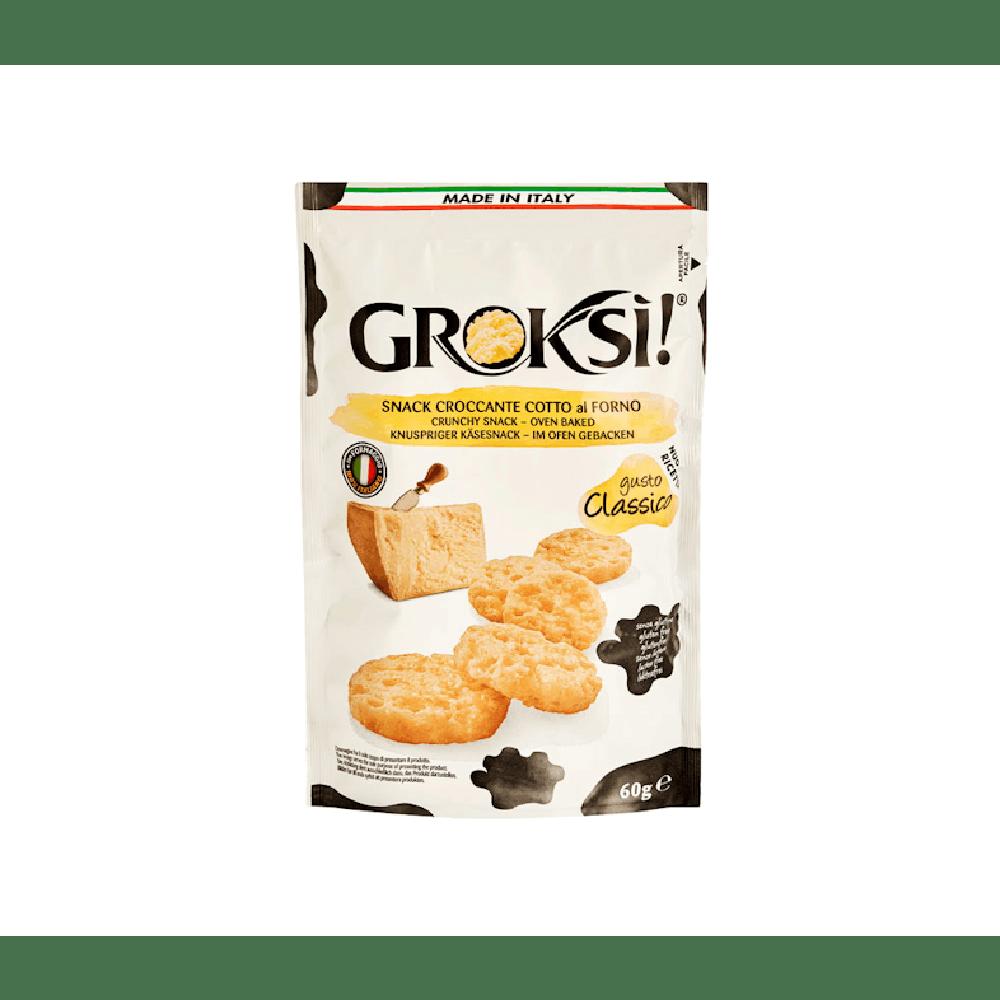 [해외]그록시 Classico 과자 치즈 파마산 단백질 그라나 파다노 유당 탄수화물 글루텐 프리 이태리 60g x3개