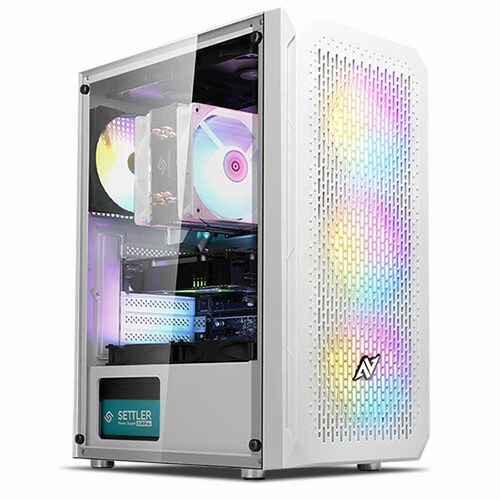 앱코 NCORE 식스팬 풀 아크릴 LUNAR (화이트)