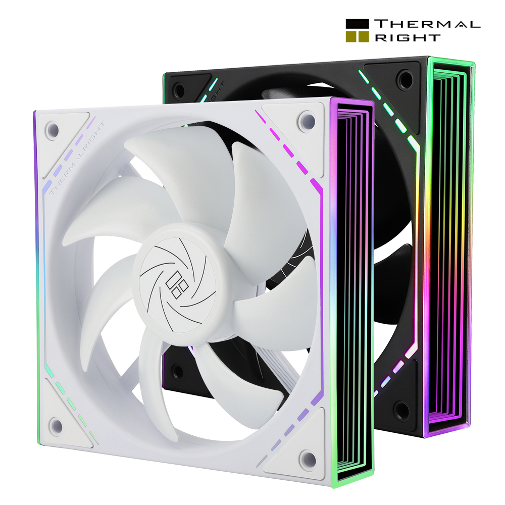Thermalright 써멀라이트 TL-M12 미러 리버스 쿨링팬 120mm ARGB 저소음 컴퓨터 쿨러 팬