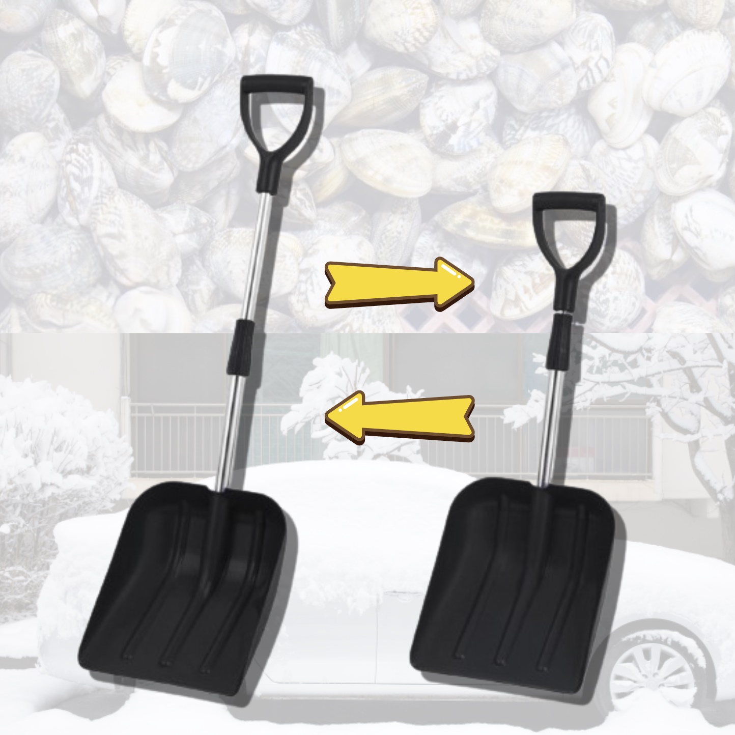 상세설명참조 거름삽 갯벌삽 사료 조개 패총 제설용 제설 삽