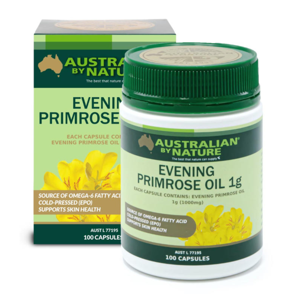 [해외]오스트레일리안 바이네이처 달맞이꽂오일 100mg 1병 365캡슐 호주 오메가6