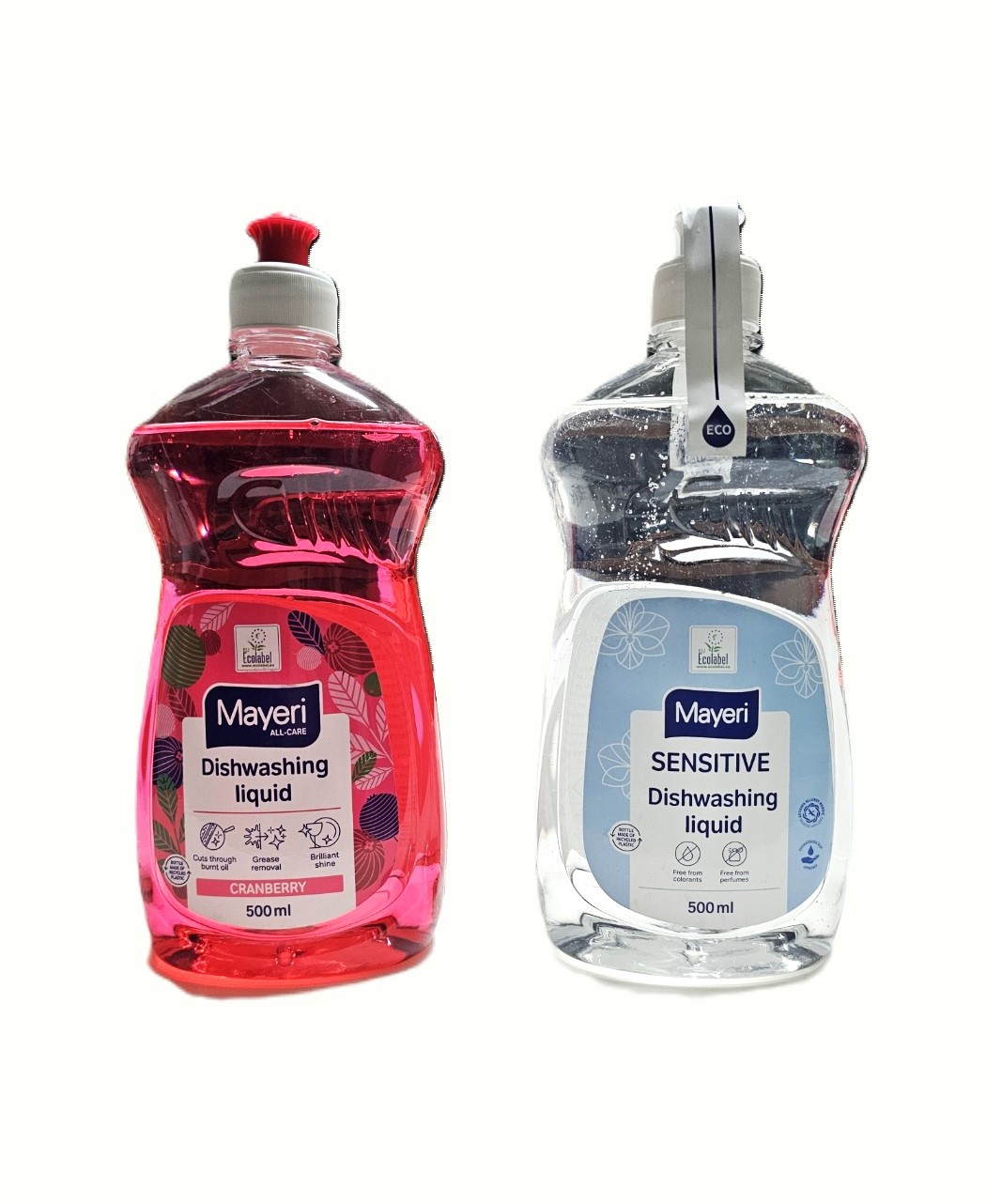 마이에리 북유럽 친환경 주방세제 500ml 2종 택1 맨손설거지 저자극 세정력