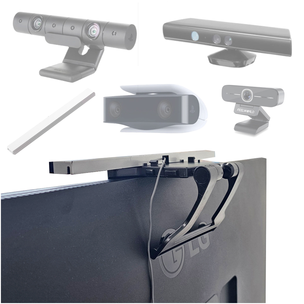 우리스타일 XBOX360 키넥트 플스 VR 카메라 Wii 센서 거치대 스탠드 TV 모니터 받침대
