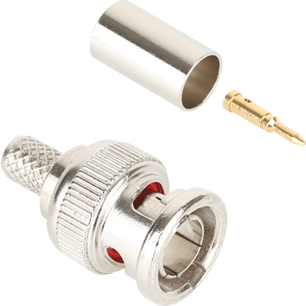 강원전자 NM-BNC73 BNC 4C 압착 커넥터 (75옴/100개)