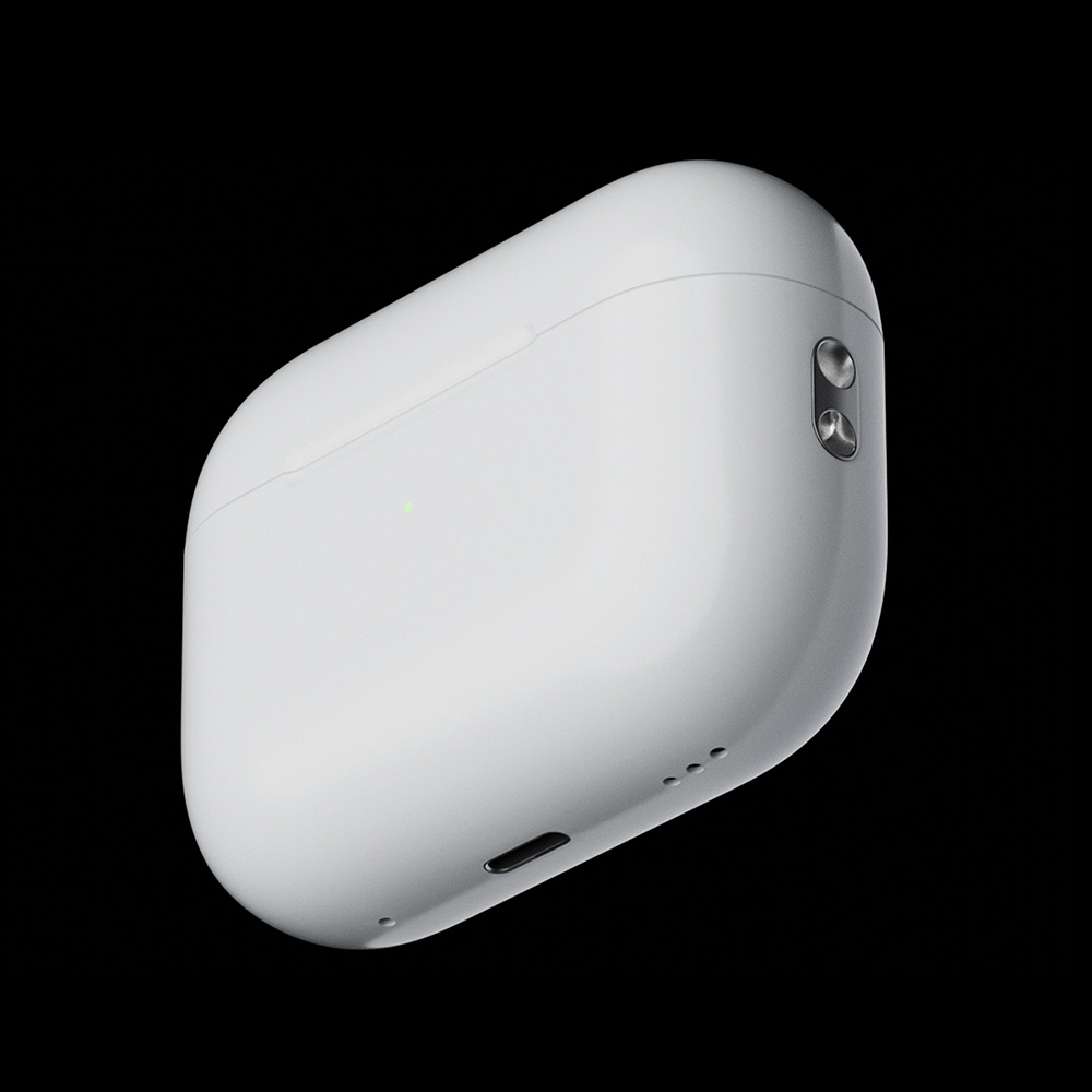 애플 [중고][해외][미사용 새상품] 애플 에어팟 프로 2세대 본체 충전기 USB-C 단품 한쪽 유닛미포함