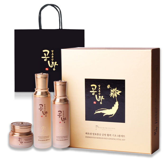 대한홍삼 백옥생 발효홍삼 공방 활력 3종세트(쇼핑백 포함)