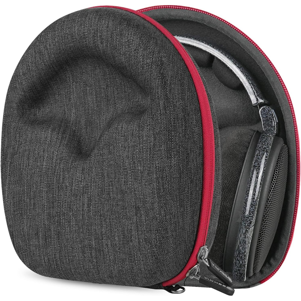 [해외]Sennheiser HD598 HD660S2 HD660S HD490 PRO Plus 헤드폰 호환 여행용 케이스 보호 가방 다크그레이