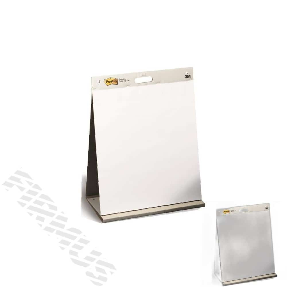 포스트잇 이젤패드 563 테이블탑 흰색20장 회의용스크린 회의용칠판 회의용품