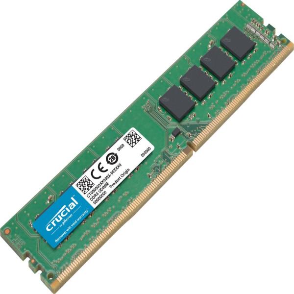 Crucial 데스크탑용 추가 메모리 16GB(8GBx2매) DDR4 2400MT/s(PC4-19200) CL17 UDIMM 288pin CT2K8G4DFS824A