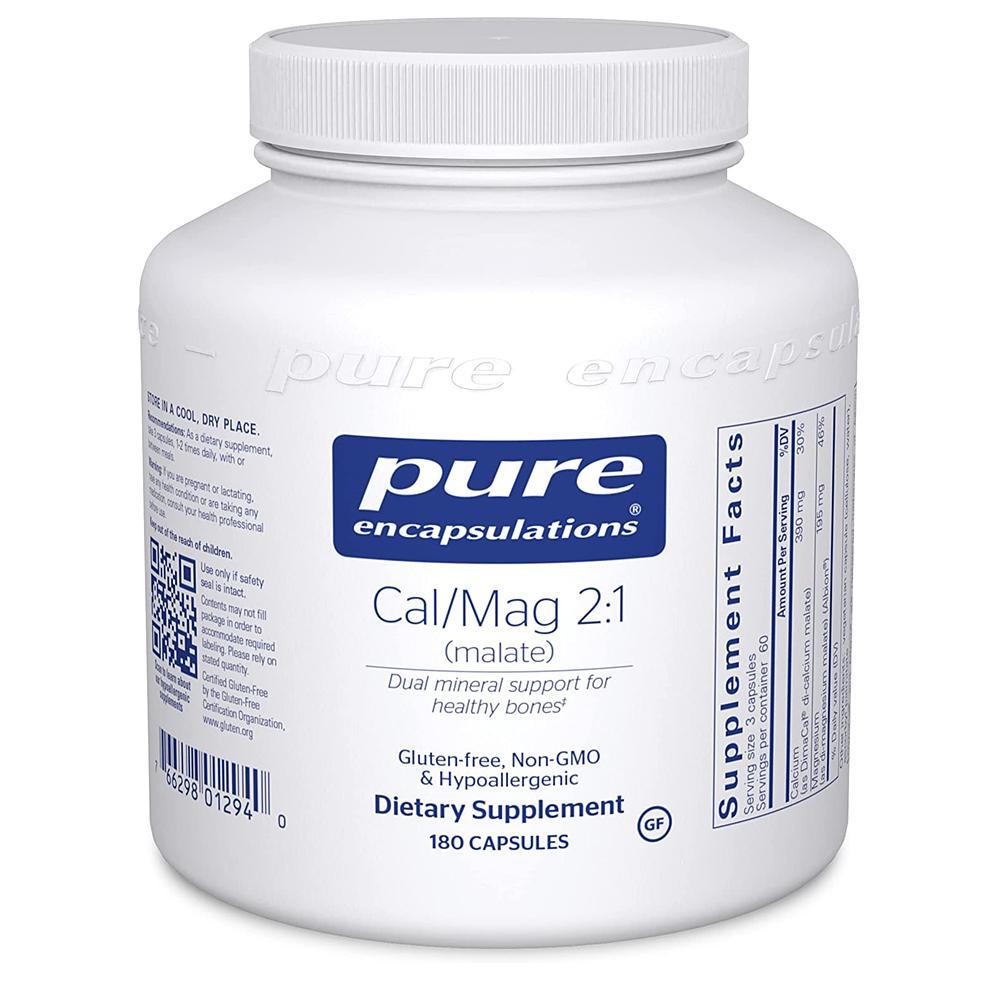 [해외]Pure Encapsulations 퓨어 인캡슐레이션스 칼슐 마그네슘 말레이트 2:1 180정 2개