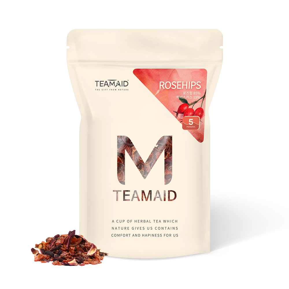 티메이드 로즈힙차 잎차 120g 블렌딩티