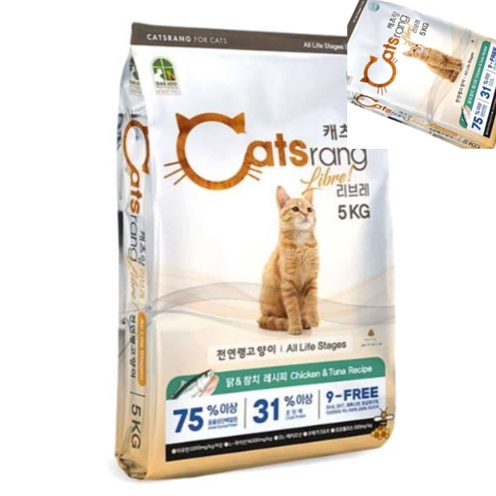 팔햐 캣츠랑 리브레 전연령 5kg 길고양이 먹이