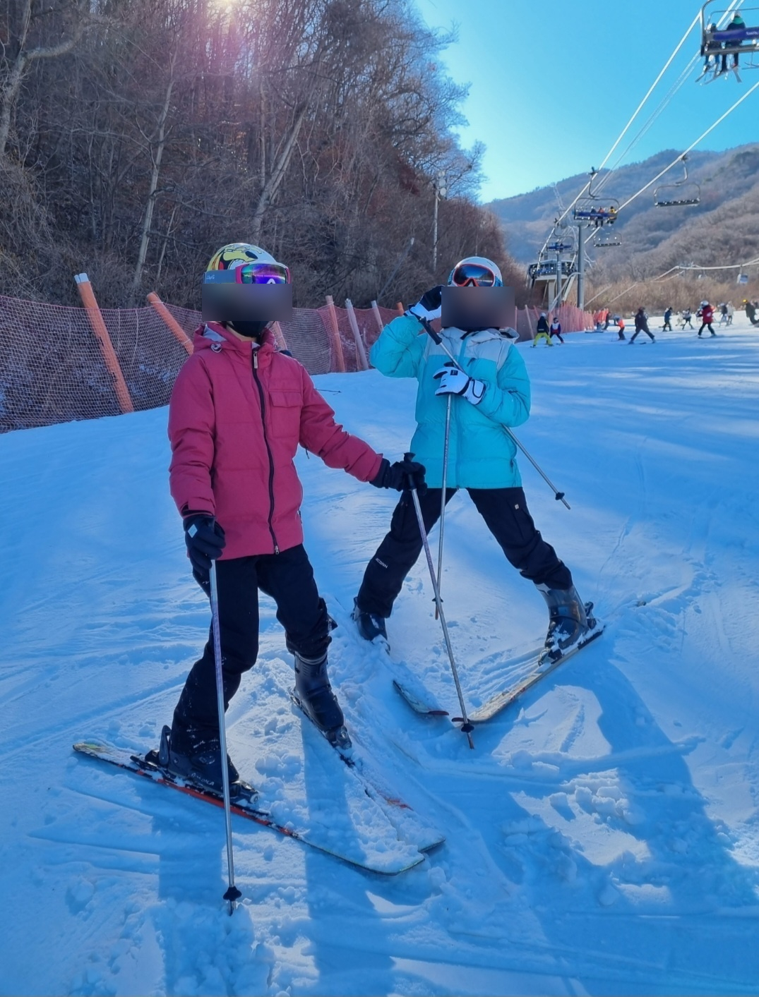 [하이원스키강습] 하이원리조트 2시간 초급  스키보드강습 전문