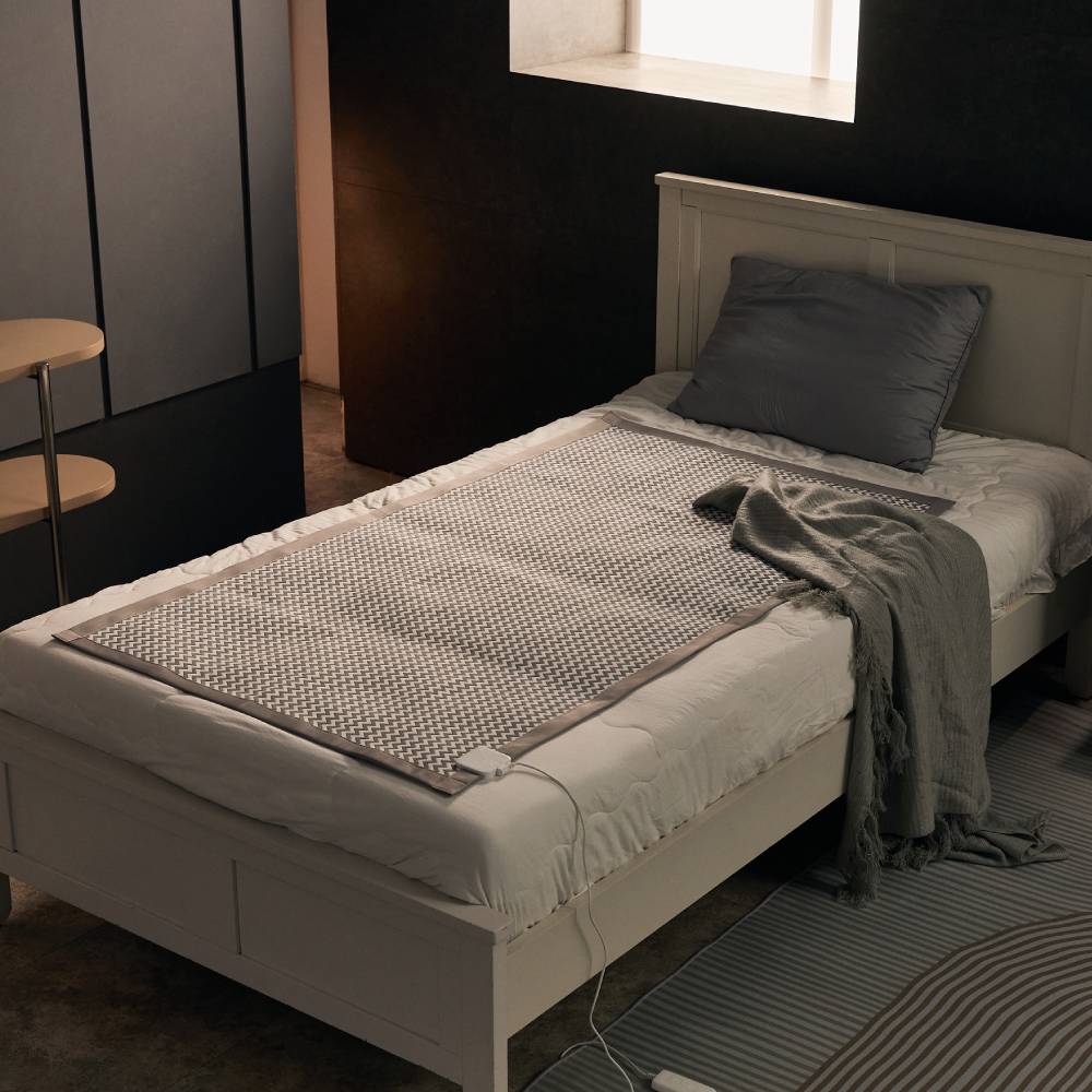 [1+1 구성] 2026년형 초경량 혁신 탄소사 매트 싱글/퀸 Only 1mm 초슬림 Luxury Warm 해외 여행 캠핑 탄소 전기 온열 DC