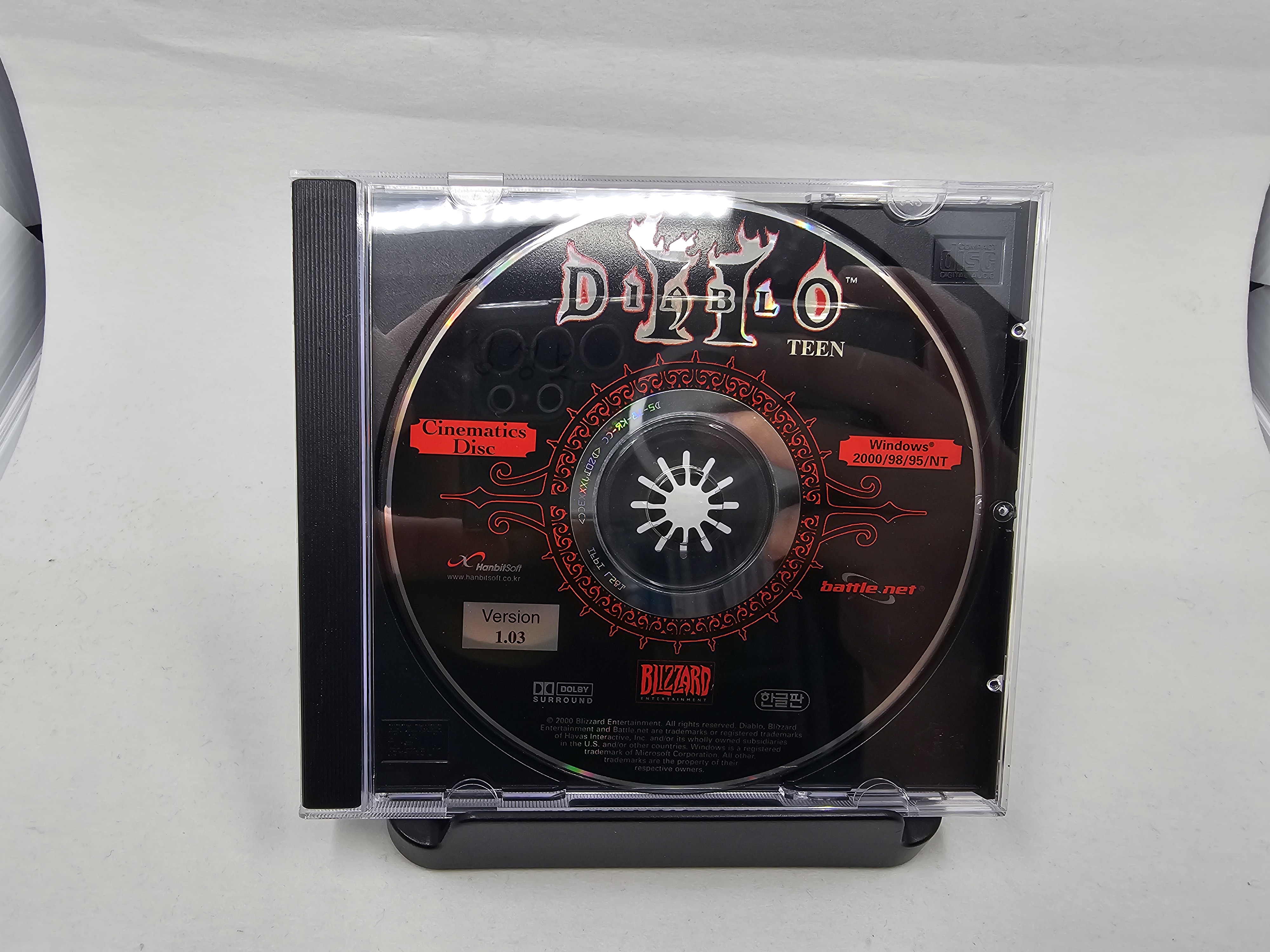 [중고]PC 디아블로 2 TEEN 시네마틱 디스크 CD