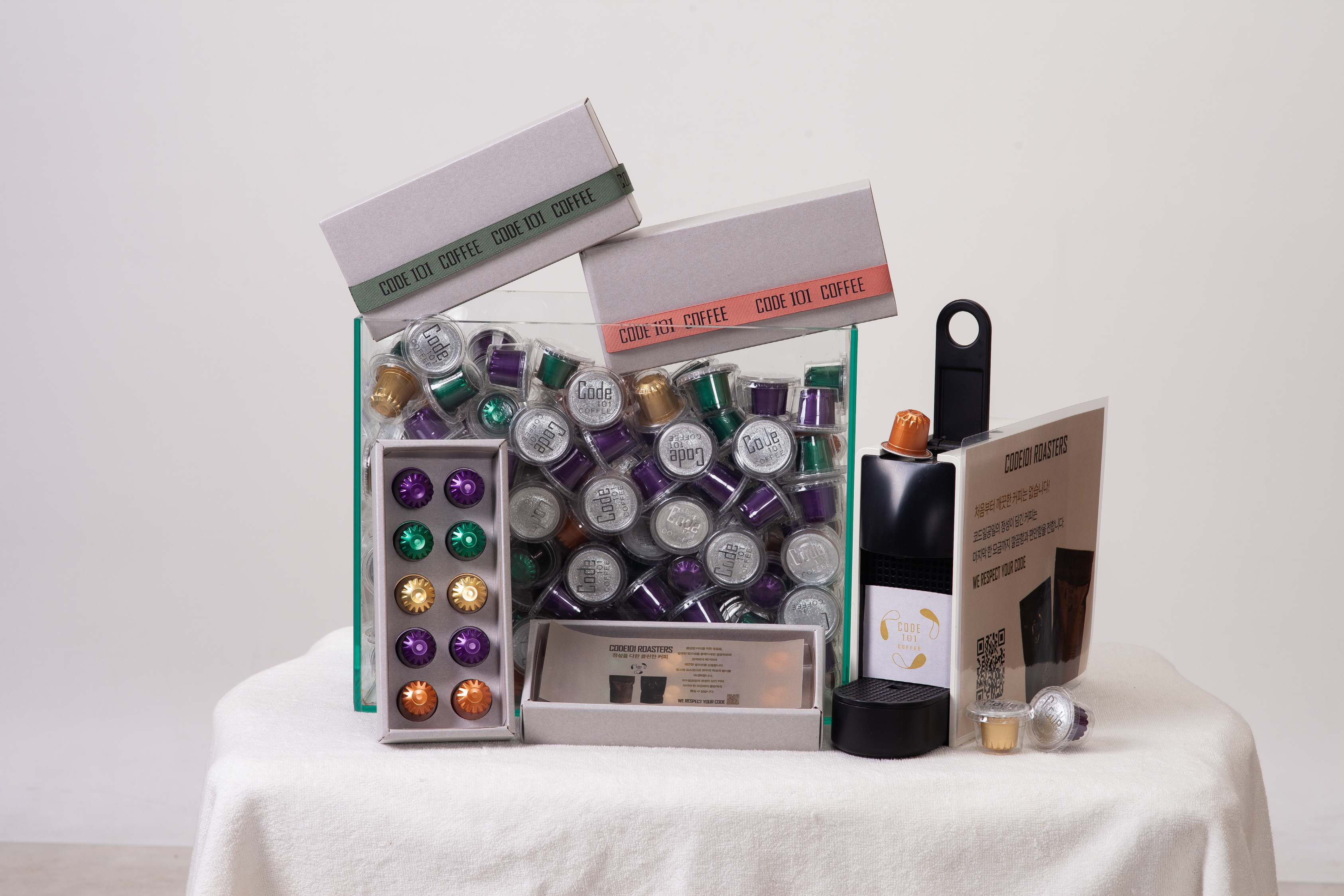 CODE101 COFFEE ROASTERS 스페셜티 캡슐커피 [네스프레소 호환]