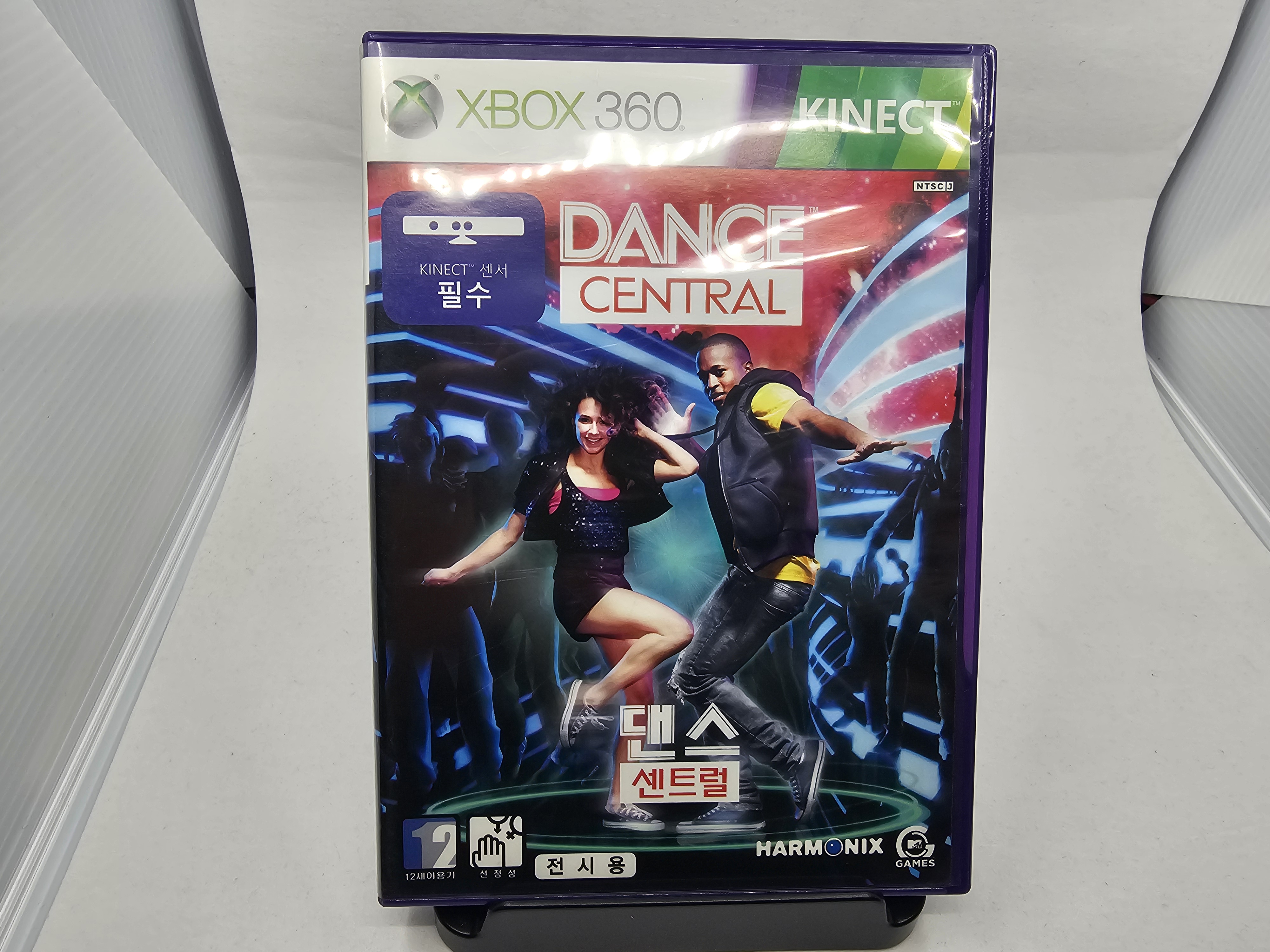 [중고]XBOX360 키넥트 댄스 센트럴 정발판 한글 전시용