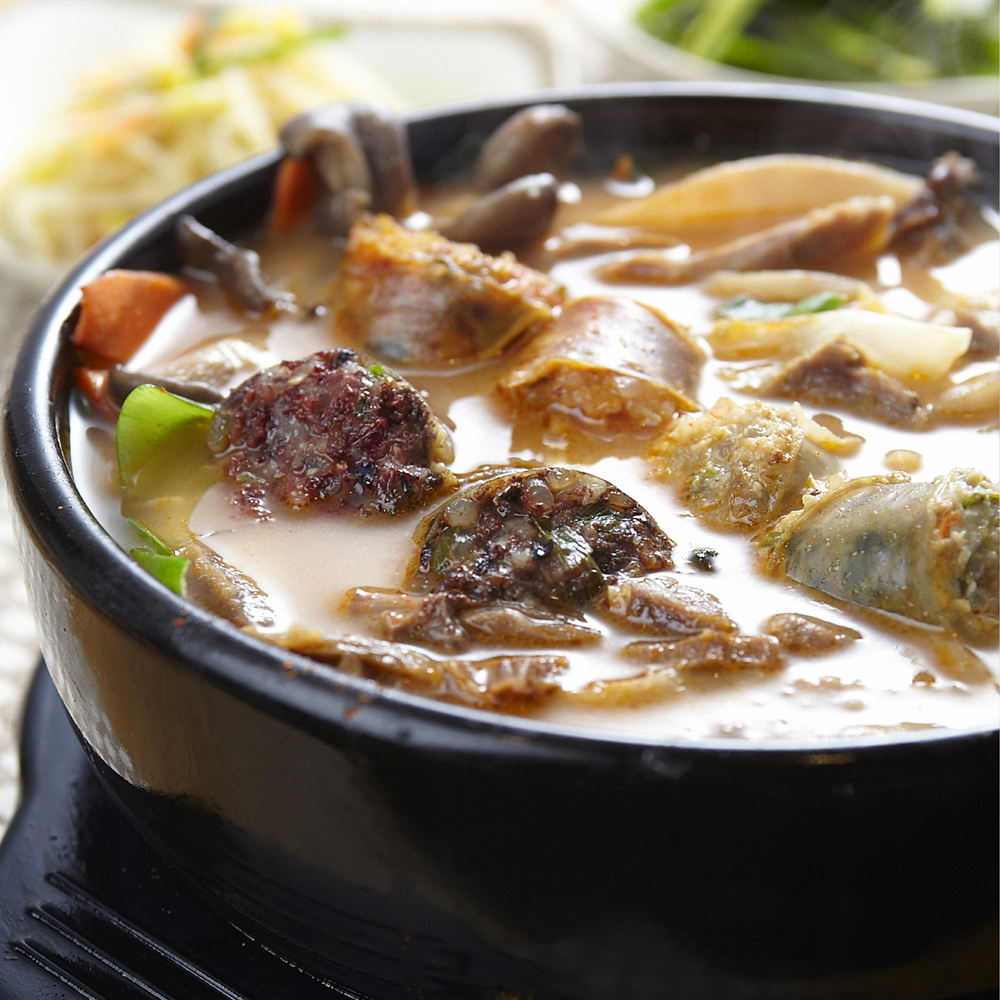 소중한밥상 잡내없는 전통 순대국밥 수육국밥 (육수 1팩 + 순대/고기 1팩)