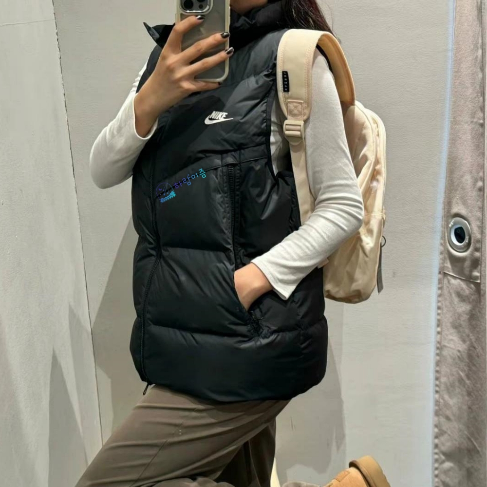 나이키 [해외]나이키 패딩 조끼 NSW SF 윈드러너 베스트 DD6818-010