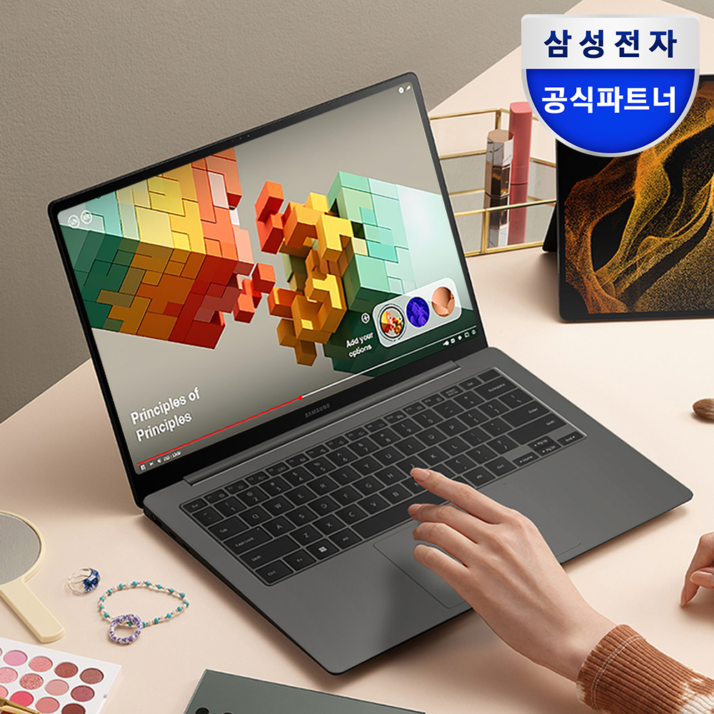 [혜택가207만+구매체험단10만+SSD더블업] 삼성전자 갤럭시북5 프로 NT940XHA-K71AR 윈도우탑재 울트라7 32GB 터치 AI 노트북