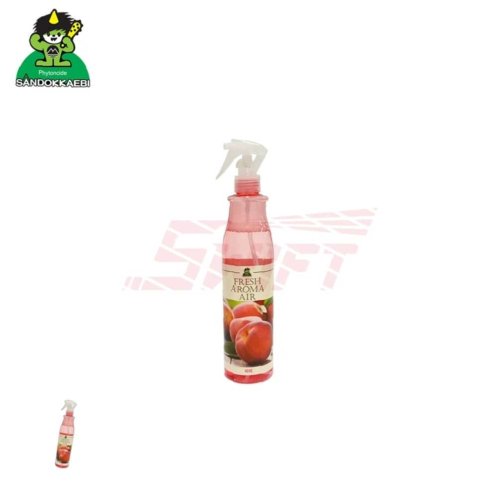 SWIFT협력사 후레쉬 아로마에어 방향제 피치 380ml 향이좋은디퓨저 향기좋은탈취제 차량스프레이방향제