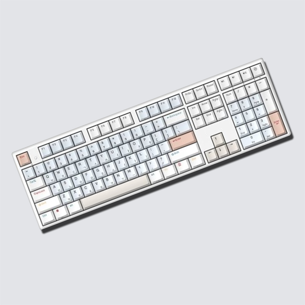 한성 GK898B 염료승화 유무선 사무용 무소음 한무무 무접점 풀배열 보글보글 사무실 저소음 키보드