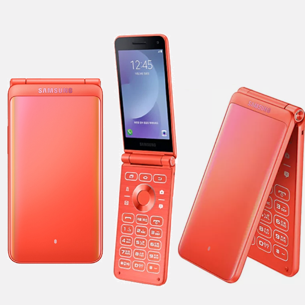코랄 SM-G160N 갤럭시 폴더2 공기계 LGU+KT SKT 효도폰 학생폰 미사용새제품