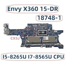 L53568-001 HP Envy X360 컨버터블 15-DR 노트북 마더보드 I5-8265U 18748-1 448.0GB20.0011