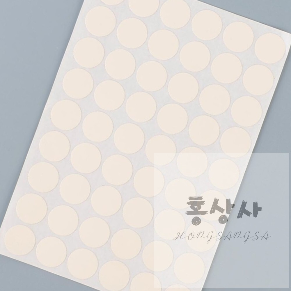 홍상사 원형 못자국 가리기 스티커 문구리폼스티커 가구흠집 자국제거