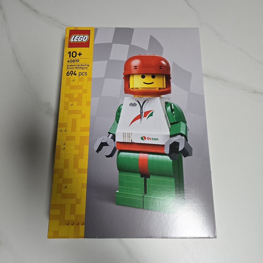 레고 레고40819 대형 레이서 미니피겨 새제품 국내발송