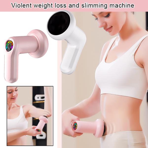 가정용 휴대용 전동 지방 감소 다이어트 복부 팔 허벅지 종아리 어깨 등 근육 이완 마사지기 근막총 헬스 기계