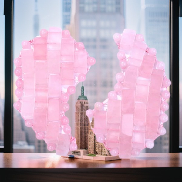 로즈 쿼츠 미니 아이 마스크 천연 옥 스톤 페이스 케어 마사지기 콜드 테라피 안티 에이징 도구