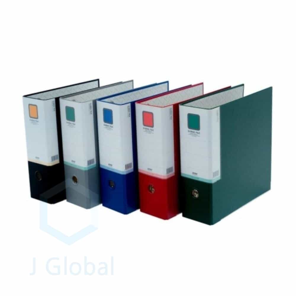 제이스글로벌OEM A4 3공바인더 D링 9cm 파랑 싸바리바인더