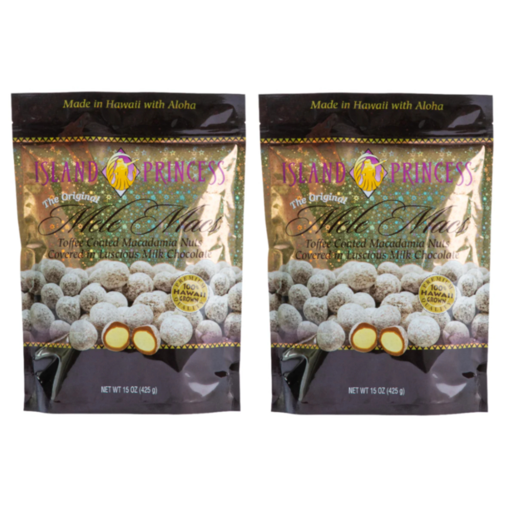 [해외]아일랜드 프린세스 하와이 MELE MAC 마카다미아 초콜릿 425g 2개