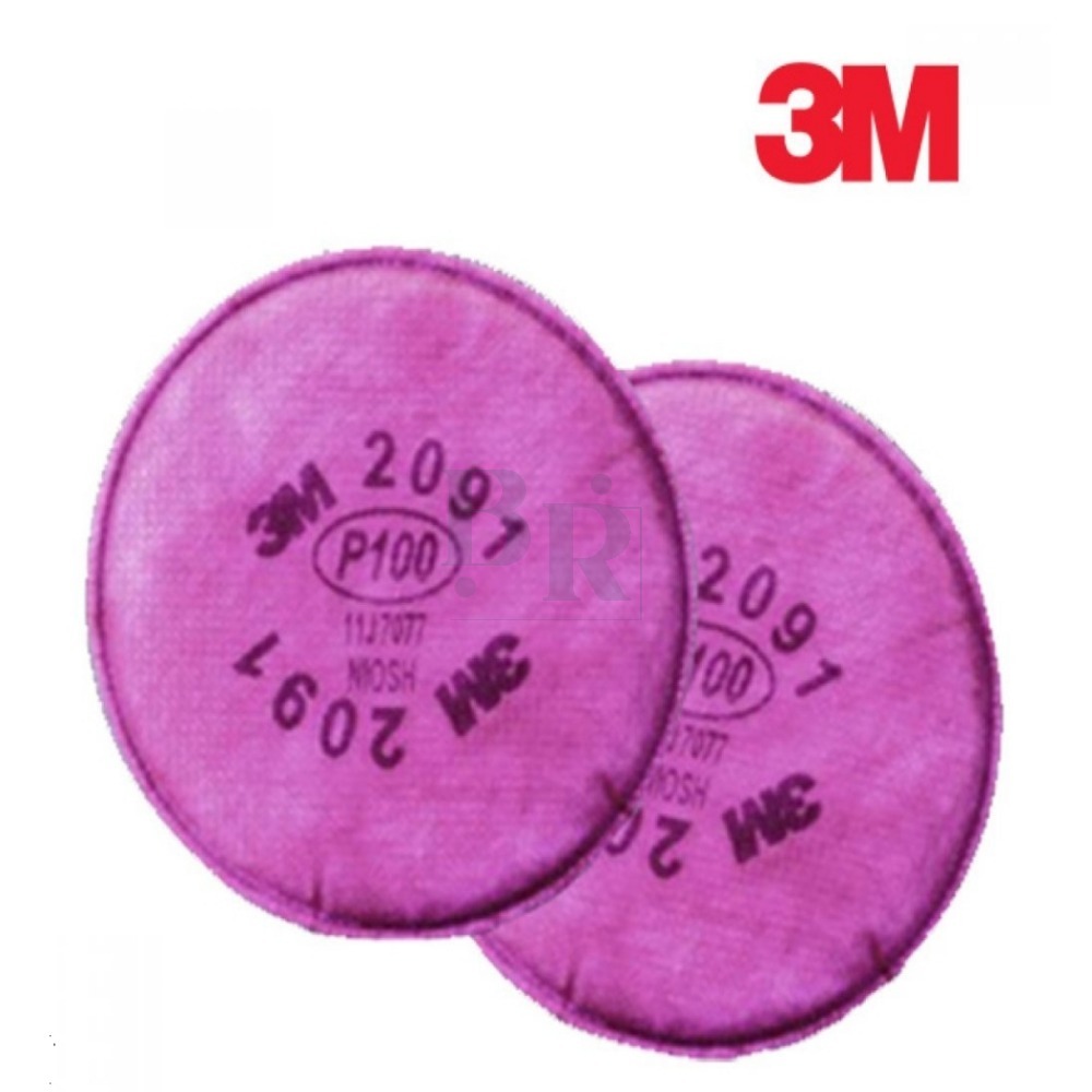 방진 마스크 교체용 필터 2091 2개입