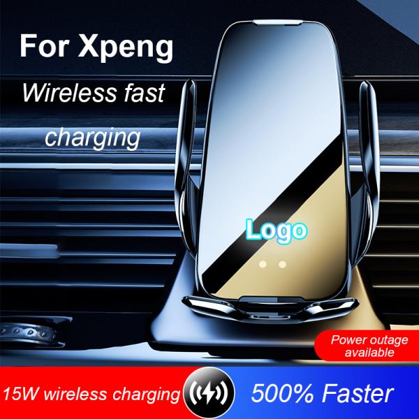 차량용 적외선 센서 거치대 휴대폰 Xpeng P5 G3 2019-2022 15W 무선 충전기 공기 배출구 자동차 액세서리