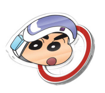 짱구 맥세이프 마그네틱 그립 톡홀더 아크릴 투명 스마트톡 떡잎마을 방범대 짱구