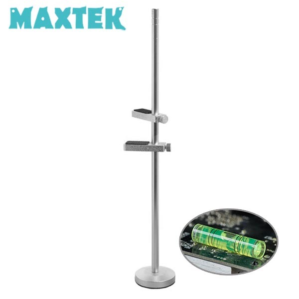 맥스텍 MT536 그래픽카드 지지대 2단 CPU쿨러 VGA 지지대 30cm 실버 수평계 자석