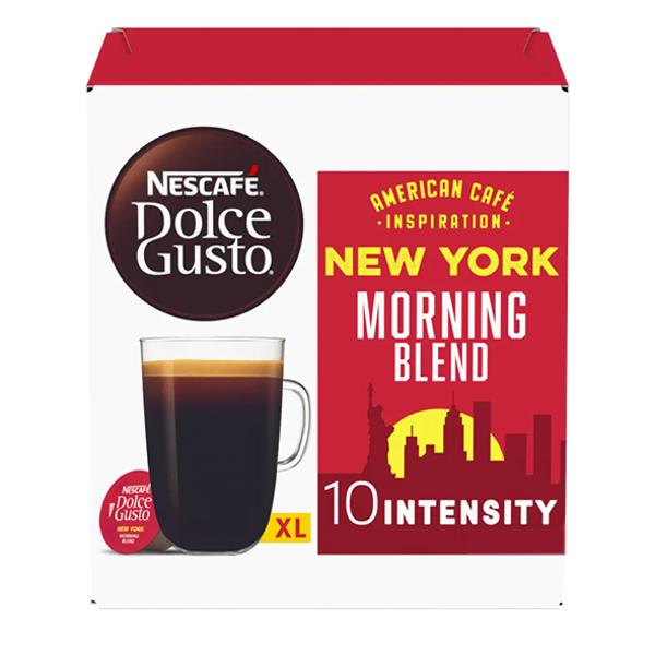 Nescafe Dolce Gusto [해외]Nescafe Dolce Gusto 네스카페 돌체 구스토 아메리칸 카페 인스퍼레이션 뉴욕 모닝 블렌드 18캡슐 4개