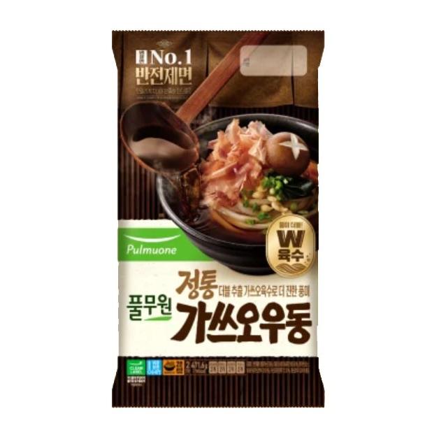 풀무원 풀무원 반전제면 정통가쓰오우동 2인분 간편요리 자취 캠핑 471.6g